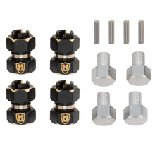 Load image into Gallery viewer, MEUS Racing Brass Wheel Hex Hub Extenders Adaptor 10mm(+6mm) for 1/18 TRX-4M