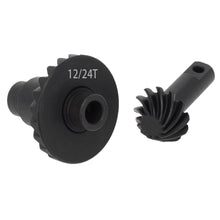 Load image into Gallery viewer, MEUS Racing 2 PACK 12-22T/24T Helical Gear, Overdrive Gear, Spiral Gear Set for 1/18 TRX4M