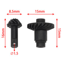 Load image into Gallery viewer, MEUS Racing 2 PACK 12-22T/24T Helical Gear, Overdrive Gear, Spiral Gear Set for 1/18 TRX4M