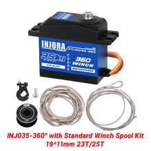 Load image into Gallery viewer, INJORA INJS035-360 35KG Servo winch 360° Spool