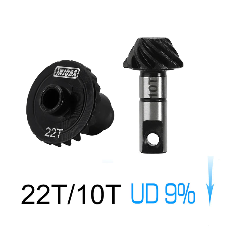 Overdrive Underdrive Alloy Steel Helical Gears For 1/18 TRX4M GT RC