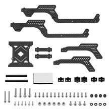 Load image into Gallery viewer, INJORA Universal LCG Chassis Frame Kit for 1/18 TRX4M (Carbon Fiber)