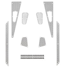 Load image into Gallery viewer, MEUS Racing 8Pcs Hood Stainless Steel Skid Plate Decoration Set for 1/18 TRX-4M