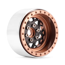 Load image into Gallery viewer, 1.9" Carbon Fiber BeadLock Aluminum Wheels Offset -10mm