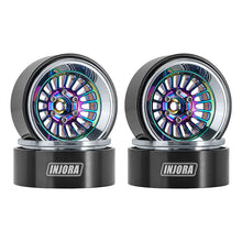 Load image into Gallery viewer, INJORA Turbine 1.3" CNC Aluminium Beadlock Wheels For 1/24 1/18 RC Crawler