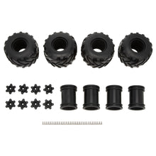 Load image into Gallery viewer, MEUS Racing 4PCS 1.0 RC Monster Truck Rim Tire Set