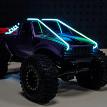 Load image into Gallery viewer, INJORA Flexible Cuttable LED Strip Lights for 1/24 1/18 RC Cars (Red, Yellow, Blue)