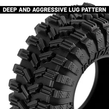 Load image into Gallery viewer, INJORA 0.7" 35*14mm King Trekker Tires for 1/30 SCX30 (T7014) (4)