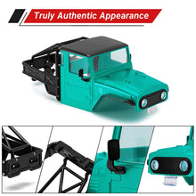 Load image into Gallery viewer, INJORA IR40 Half Truck Hard Plastic Body With Cage For 1/18 TRX4M Defender Bronco