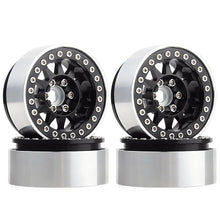 Load image into Gallery viewer, INJORA 4PCS 1.9" 12-spoke Metal Beadlock Wheel Rims for 1/10 RC Crawler