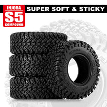 Load image into Gallery viewer, INJORA 0.7" 34*12mm MAVERIX M/T Tires for 1/30
