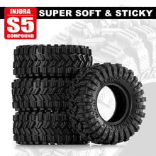 Load image into Gallery viewer, INJORA 0.7" 35*14mm King Trekker Tires for 1/30 SCX30 (T7014) (4)