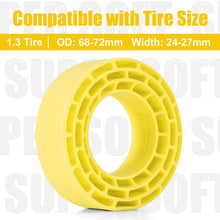 Load image into Gallery viewer, INJORA 4pcs Silicone Rubber Inserts For 1.3" Tires (68-72mm)