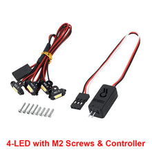 Load image into Gallery viewer, INJORA Rock Lights Kit With Controller For 1/18 1/24 RC Crawler