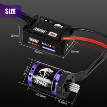 Load image into Gallery viewer, INJORA MBL32 G2 Waterproof Brushless ESC & 1721 Purple Viper Motor for 1/18 TRX4M Ascent-18