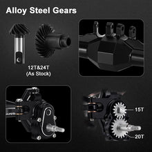 Load image into Gallery viewer, INJORA +5mm Diamond Portal Axles With Lay Down Servo Mount & Links For 1/18 TRX4M