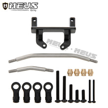 Load image into Gallery viewer, MEUS Racing Aluminum Transverse Servo Mount Refit Upgrade Parts Stainless Steel Steering Links Set for TRX-4M