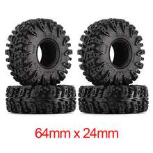 Load image into Gallery viewer, INJORA Swamp Claw 1.0" M/T Tires (4) 64mm