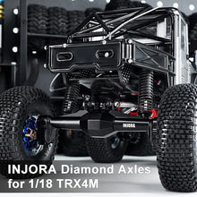 Load image into Gallery viewer, INJORA +5mm Diamond Portal Axles With Lay Down Servo Mount & Links For 1/18 TRX4M