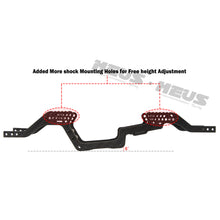 Load image into Gallery viewer, MEUS Racing 1/18 RC Car Carbon Fiber LCG Chassis Frame Girder for TRAXAS TRX-4M 1/18