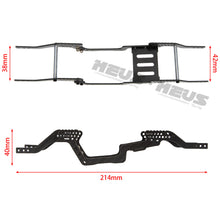Load image into Gallery viewer, MEUS Racing 1/18 RC Car Carbon Fiber LCG Chassis Frame Girder for TRAXAS TRX-4M 1/18