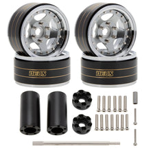 Load image into Gallery viewer, MEUS Racing Brass Aluminum 1.9″ Beadlock Wheels Supports Front Rear Twin Wheels