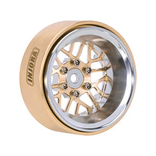 Load image into Gallery viewer, INJORA 1.3" ModuWheel Brass & Aluminum Beadlock Wheels For 1/18 1/24 RC Crawlers