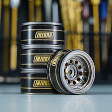 Load image into Gallery viewer, INJORA 1.0" 39g/Pcs Brass Beadlock Wheels Negative Offset 2.65mm