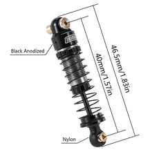 Load image into Gallery viewer, INJORA 40mm Big Bore Oil Shock Absorber for 1/24 SCX24 FCX24M