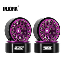 Load image into Gallery viewer, INJORA 1.3" Aluminium Beadlock Wheels For 1/24 1/18 RC Crawler