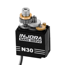 Load image into Gallery viewer, INJORA Aluminum N30 NANO Servo with Servo Saver for 1/30 SCX30
