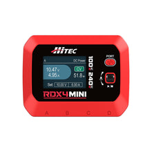 Load image into Gallery viewer, RDX4 Mini Battery Charger 4 Ports, AC 100W Shared, 60w Max, DC 240w, 1-4s Lipo, 1-8 Cell Nicd/NiMh by Hitec
