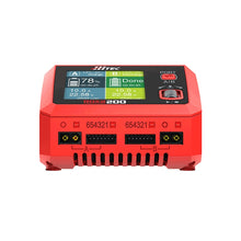 Load image into Gallery viewer, RDX2 200 Battery Charger - Two Port 1x100w or 2x50W AC, 2x100w DC 200w Total, 1-6S Lipo, 1-15cell Nicd/NiMh by Hitec