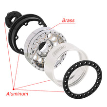 Load image into Gallery viewer, INJORA 1.9" Super Heavy Brass & Aluminum Beadlock Wheels