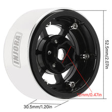 Load image into Gallery viewer, 1.9" 6-Spoke Beadlock Wheels Offset -10mm