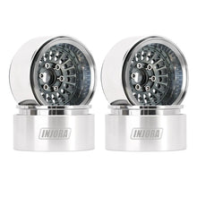 Load image into Gallery viewer, INJORA Turbine 1.9" Aluminum Beadlock Wheels Offset -10mm For 1/10 RC Crawler