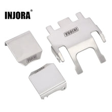 Load image into Gallery viewer, Stainless Steel Chassis Armor Skid Plate Axle Protector For 1/18 TRX4M