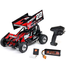 Load image into Gallery viewer, 22S Sprint, RTR with Battery and Charger, Red: 1/10 2WD by LOSI