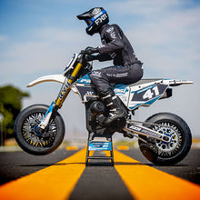 Load image into Gallery viewer, ProLine 1/4 Supermoto Tire Rear MTD Black Wheel: PM-MX