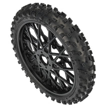 Load image into Gallery viewer, Dunlop Geomax MX33 V2 Bead CR4 Front Tire MTD Bullyspoke Black: Promoto-MX by Proline