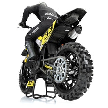 Load image into Gallery viewer, Dunlop Geomax MX33 V2 Bead CR4 Rear Tire MTD Bullyspoke Black: Promoto-MX by Proline