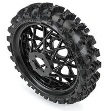 Load image into Gallery viewer, Dunlop Geomax MX14 V2 Bead CR4 Rear Tire MTD Bullyspoke Black: Promoto-MX