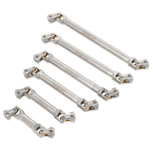 Load image into Gallery viewer, MEUS Racing Stainless Steel Internal Spline Universal Drive Shaft pair for 1/10 SCX10 SCX10 II TRX4