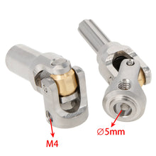 Load image into Gallery viewer, MEUS Racing Stainless Steel Internal Spline Universal Drive Shaft pair for 1/10 SCX10 SCX10 II TRX4