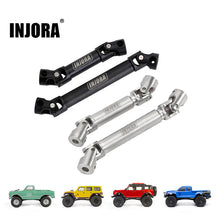Load image into Gallery viewer, INJORA Steel Front Rear Center Drive Shafts For SCX24 C10 JLU Bronco Base Camp