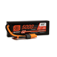 Load image into Gallery viewer, 7.4V 5000mAh 2S 50C Smart G2 Hardcase LiPo Battery: IC5 Fits Promoto MX by Spektrum