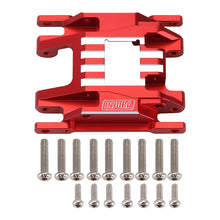 Load image into Gallery viewer, 16g CNC Aluminium Skid Plate Transmission Mount For 1/18 TRX4M