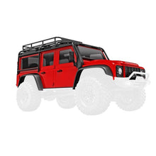Load image into Gallery viewer, Traxxas 9712-SLVR - Body, Land Rover Defender, complete.Silver, Green, Red, Blue