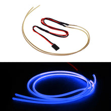 Load image into Gallery viewer, INJORA Flexible Cuttable LED Strip Lights for 1/24 1/18 RC Cars (Red, Yellow, Blue)