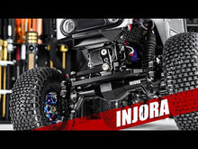 Load and play video in Gallery viewer, INJORA +5mm Diamond Portal Axles With Lay Down Servo Mount & Links For 1/18 TRX4M